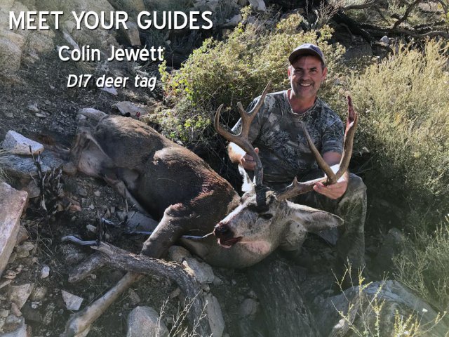 Colin Jewett - D17 deer tag